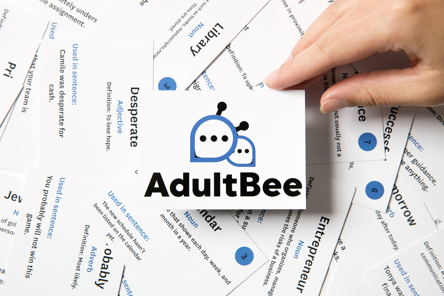 Adult Bee Playing cards